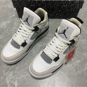 Air Jordan Men’s White and Black Sneakers